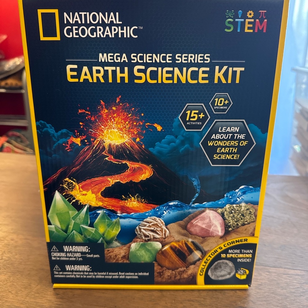 National Geographic Mega Science Series Earth Science Kit